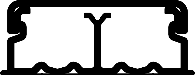 32x12,5 //32x12,5 Adhesive Trunking