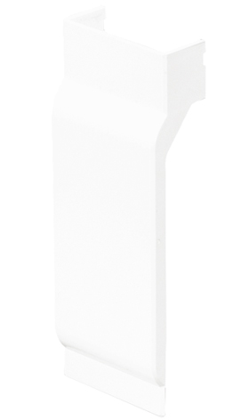 Adaptador Lateral de la Serie 3700 para Canal de Zócalo 110x20