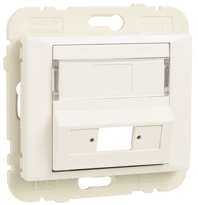 Cover Plate for Coupler for SC APC Simplex / LC Duplex Fibre Optic Connector