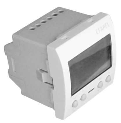 Interruptor Horário Digital de 2 Circuitos - 2 Módulos