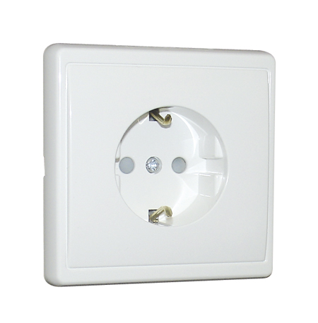 Monoblock Safety Earth Socket (Schuko Type)